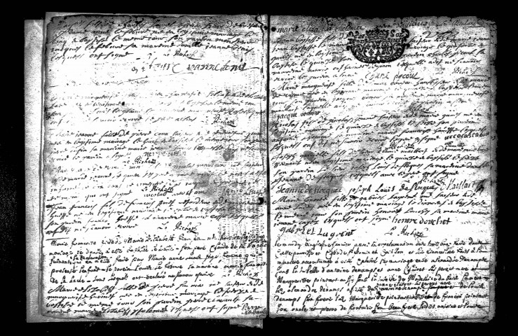 Amiens (Saint-Jacques) : baptêmes, mariages, sépultures (1705-1709)