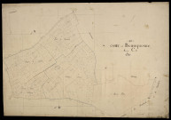 Plan du cadastre napoléonien - Beauquesne : C