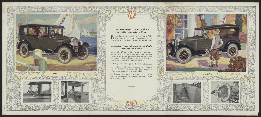 Publicités automobiles : Willys-Knight