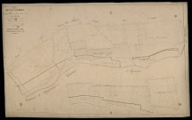 Plan du cadastre napoléonien - Mesnil-Saint-Georges : Grand Champ de Montdidier (Le), B et partie développée de B