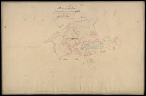 Plan du cadastre napoléonien - Bergicourt : Chef-lieu (Le), C développée