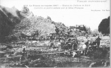 Français souvenons-nous ! - La France reconquise (1917) - Ruines du Château de Ham - Carrière de pierre utilisée par le Génie Français