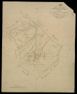 Plan du cadastre napoléonien - Fourdrinoy : tableau d'assemblage