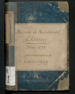 Amiens : feuillets matricules n° 500 à 999 de la classe 1878