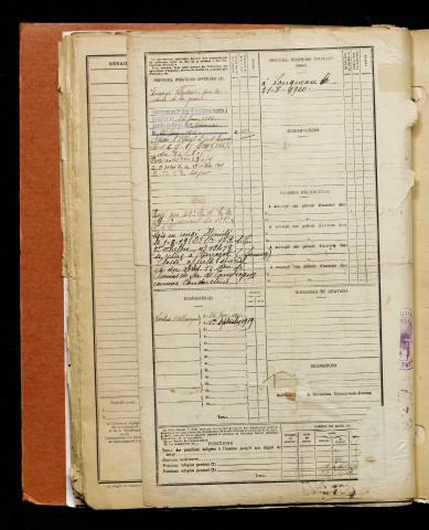 Bernault, Ernest Victor Arthémire, né le 01 juin 1897 à Pierregot (Somme), classe 1917, matricule n° 282, Bureau de recrutement d'Amiens