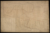 Plan du cadastre napoléonien - Beaucourt-sur-L'hallue (Beaucourt) : Bois de Falise (Le), A