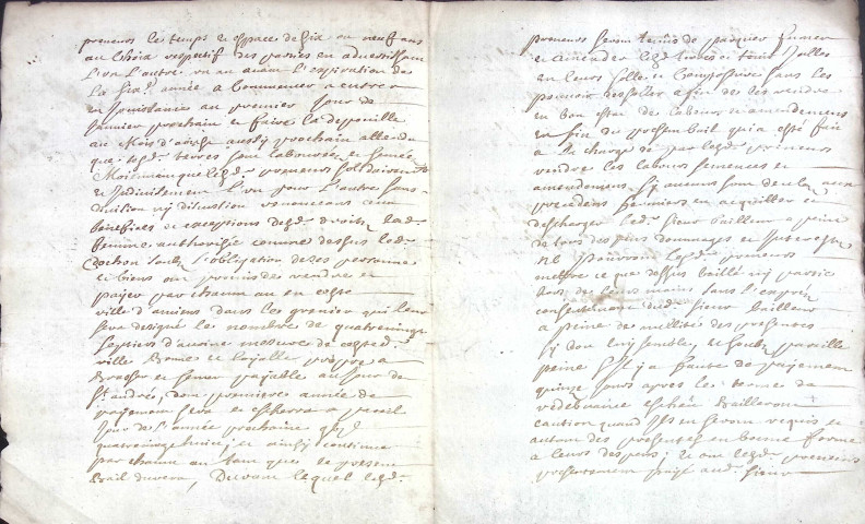 Etude de Me Henri Louette à Amiens (étude n°22). Minutes de l'année 1687