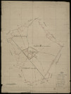 Plan du cadastre napoléonien - Puzeaux : tableau d'assemblage