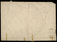 Plan du cadastre napoléonien - Toutencourt : Champs de Varennes (les), A