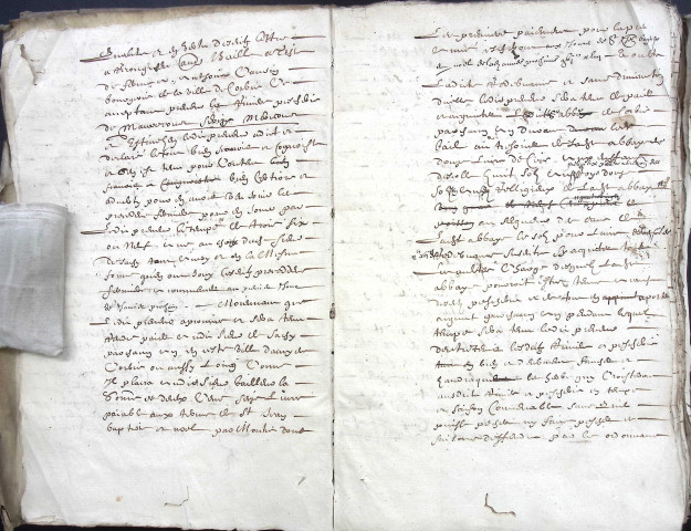 Etude de Me Antoine Ricard à Amiens (étude n°25). Minutes de juillet 1642