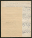 Témoignage de Anizon, H. et correspondance avec Jacques Péricard