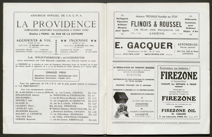 L'Automobile au Pays Picard. Revue mensuelle de l'Automobile-Club de Picardie et de l'Aisne, 267, décembre 1933