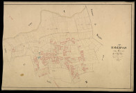Plan du cadastre napoléonien - Havernas : Chef-lieu ( le), B1