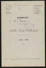 Liste électorale : Quesne (Le)