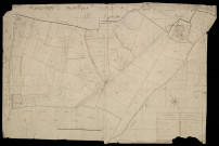 Plan du cadastre napoléonien - Doullens : Milly ; Beaurepaire, F2