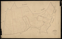 Plan du cadastre napoléonien - Bonneville : Terroir d'Aumont (Le), C