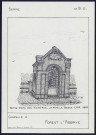 Forest-l'Abbaye : Notre-Dame des Victoires. Famille Bègue CH.R 1892 - (Reproduction interdite sans autorisation - © Claude Piette)