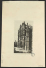 Façade de la cathédrale de Beauvais Vue de trois-quart
