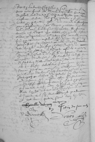 Etude de Me Jean Denis à Amiens (étude n°21). Minutes de l'année 1625