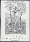 Saint-Gratien : calvaire de l'ancien cimetière - (Reproduction interdite sans autorisation - © Claude Piette)