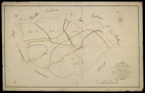 Plan du cadastre napoléonien - Guignemicourt : tableau d'assemblage