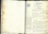 Domqueur : naissances (1836-1839)