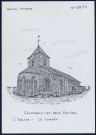 Colombey-les-Deux-Eglises (Haute-Marne) : l'église, le chevêt - (Reproduction interdite sans autorisation - © Claude Piette)