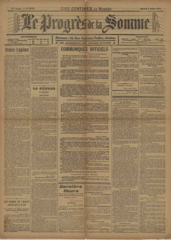 Le Progrès de la Somme n° 13935