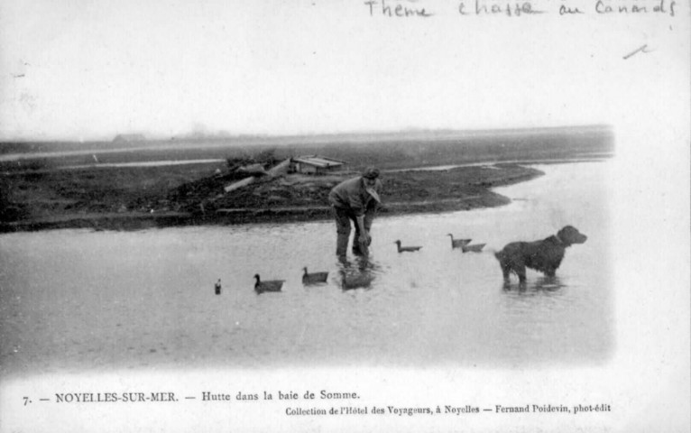 Hutte dans la baie de Somme