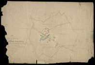 Plan du cadastre napoléonien - Longueau : tableau d'assemblage