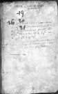 Etude de Me Martin Caron à Amiens (étude n°4). Minutes des années 1619-1621