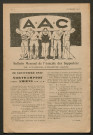 Bulletin mensuel de l'amicale des supporters de l'Amiens Athlétic Club, numéro 4