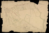 Plan du cadastre napoléonien - Fontaine-sur-Somme (Fontaine sur Somme) : Marais de la Ville et de Vieulaines (Les), B1