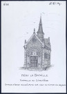 Méry-la-Bataille (Oise) : chapelle au cimetière - (Reproduction interdite sans autorisation - © Claude Piette)