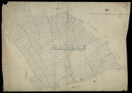 Plan du cadastre napoléonien - Hallu : Nord (Le), A