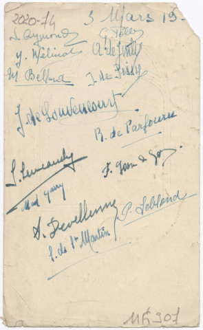 Notre Dame du Cénacle. Cénacle d'Amiens des 2-4 mars 1939