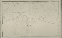 Plan du cadastre napoléonien - Poulainville : A et B1