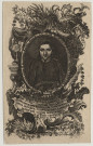 Gravé et dessiné par JC Bak à Liège en 1752 - Image mortuaire de Gilles Bideloz (mort en 1752)