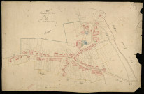 Plan du cadastre napoléonien - Croix-Moligneaux (Croix) : Chef-lieu (Le), D1