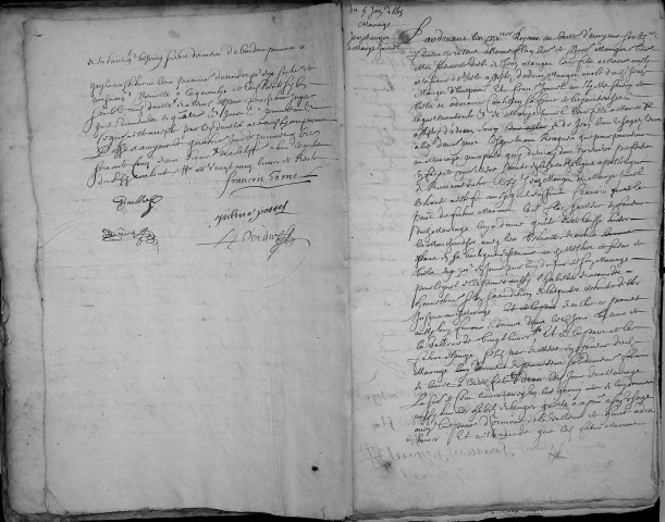 Etude de Me Antoine Perdu à Amiens (étude n°26). Minutes de l'année 1665