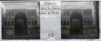 Rome - Arc de Janus aux 4 faces