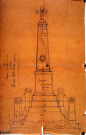 Guerre 1914-1918. Projet de monument aux morts de la commune de Sailly-Laurette