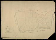 Plan du cadastre napoléonien - Ville-le-Marclet (Ville Saint-Ouin) : Epinettes (Les), B1