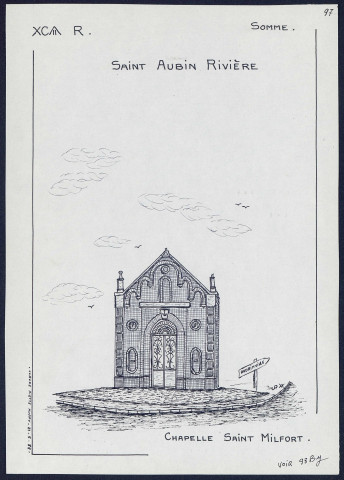 Saint-Aubin-Rivière : chapelle Saint-Milfort - (Reproduction interdite sans autorisation - © Claude Piette)