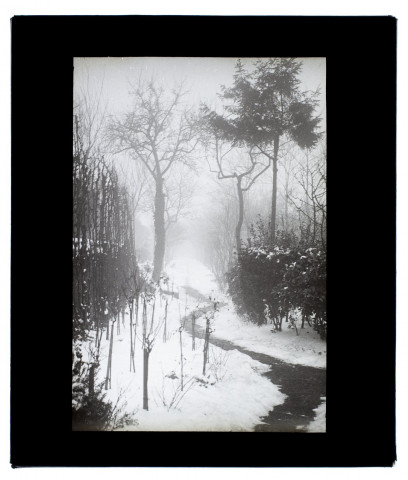 Jardin Vulfran-Warmé 89 - effet de neige - 1909
