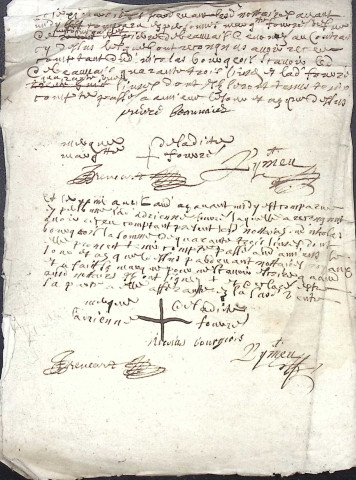 Etude de Me Antoine Limeu à Amiens (étude n°6). Minutes de l'année 1685