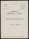 Liste électorale : Dompierre-sur-Authie