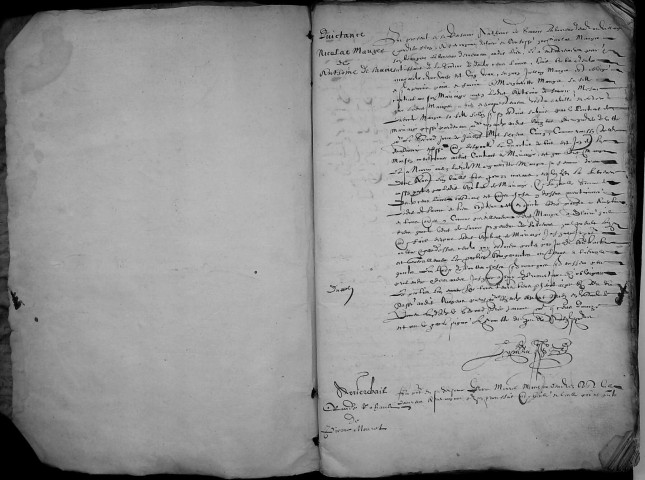 Etude de Me Antoine Limeux à Amiens (étude n°11). Minutes de l'année 1615