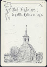 Bellifontaine : la petite église en 1979 - (Reproduction interdite sans autorisation - © Claude Piette)