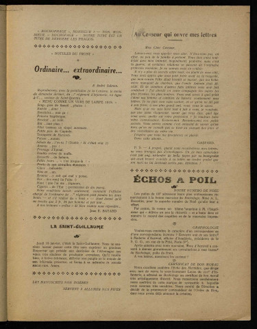 LE BOCHOFAGE. ORGANE ANTICAFARDEUX, KAISERICIDE ET EMBUSCOPHOBE